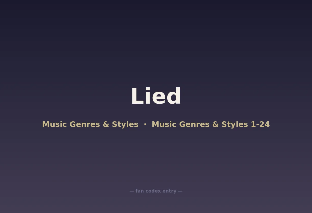 Lied