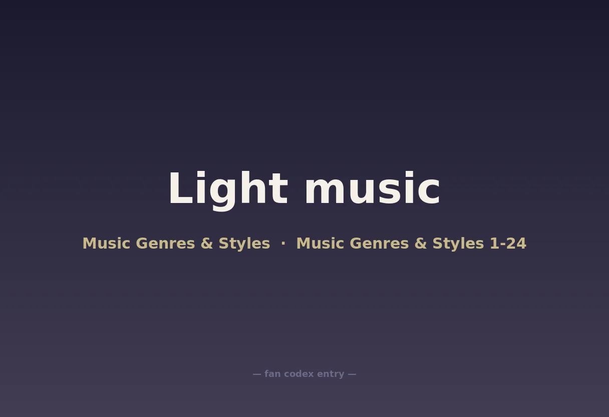 Light music