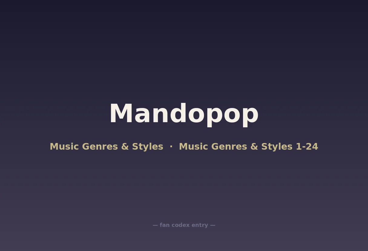 Mandopop