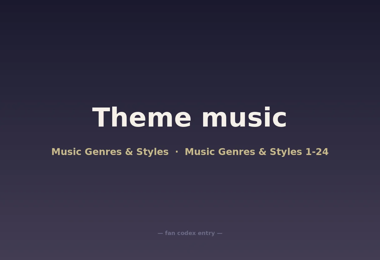 Theme music