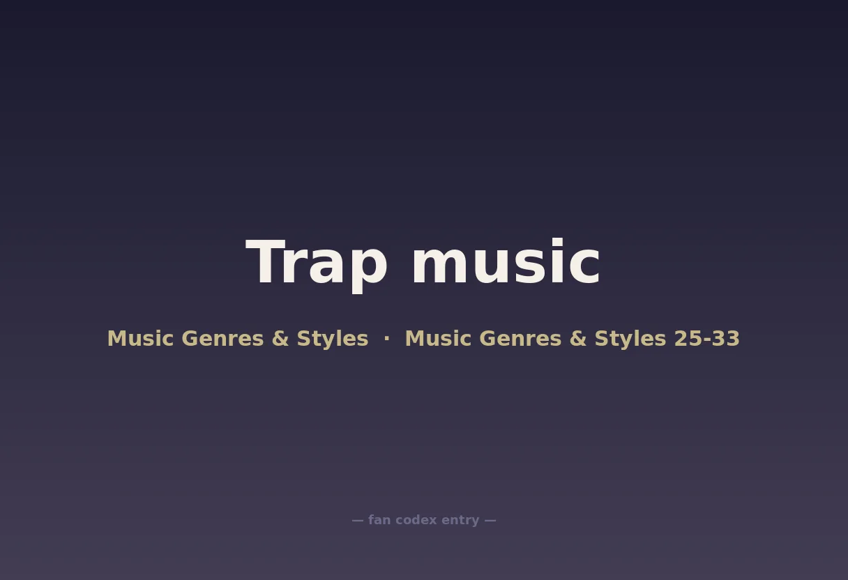 Trap music